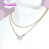 ราคา CJ สร้อยลายไข่ปลา สี 2 กษัตริย์ มี 4 ขนาดให้เลือก สแตนเลสทองเลเซอร์ ไม่ลอกไม่ดำ (25607749647)