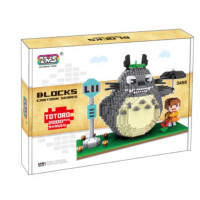 ราคา Mega Toys เลโก้นาโน ตัวต่อ No.3455 โทโทโร่ totoro จำนวนตัวต่อ 2000 ชิ้น (10201039764)