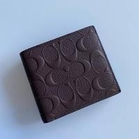 Coach F75363 Coin Wallet In Signature Crossgrain Leather กระเป๋าสตางค์