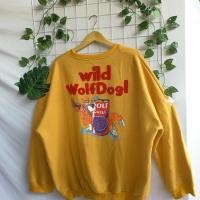 ราคา Cn Ka Dev Wild Wolf รองเท้าผ้าใบลําลองลายหมาป่า (9363660837)