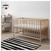 ราคา #เตียงเด็กอ่อน ไม้เบิร์ช, 60x120 ซม. (2649051863)