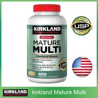ราคา (Exp.09/2025)kirkland Mature Multi Vitamin Adult 50+ 400 Tablets (18088156205)