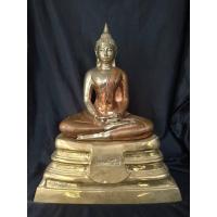 ราคา หลวงพ่อโสธร บล็อกปี09 ออกปี2514 วัดโสธรวราราม หน้าตัก9นิ้ว เนื้อทองเหลือง 3กษัตริย์ (23706005041)