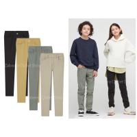 ราคา พร้อมส่งกางเกงยีนส์เด็ก UNIQlO ทรงสลิม งานตัดป้าย ทรงพอดีตัว เอวยางยืด ปรับระดับได้ (24312257757)