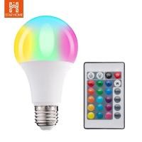 ราคา หลอดไฟเปลี่ยนสี! หลอดไฟ led 12W RGBW E27 เปลี่ยนสีได้ 16 สี LED BULB (12913820044)