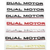 ราคา สติกเกอร์โลโก้ ABS ลายตัวอักษร DUAL MOTOR สําหรับติดตกแต่งรถยนต์ Tesla Model 3 Model X Model S Model Y Roadster Coil (22359664579)