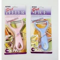ราคา KIWI มีดปอกผลไม้ ที่ขูดมะละกอ ที่ปอกเปลือกผลไม้ kiwi มี2แบบ (ด้ามชมพู-ด้ามฟ้า) ที่ขูดผัก ผลไม้ (16007000679)
