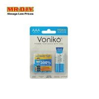 ราคา VONIKO ถ่านพรีเมี่ยมอัลคาไลน์ LR03 AAA 1.5 โวลต์ (4+2ก้อน/แพ็ก) (28354852602)