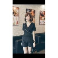 ราคา sale !! ** 250 ** จั๊มสูทกางเกงขาสั้น ผ้าซาร่า (295687550)