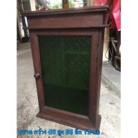 ราคา ตู้ไม้ใส่ของ ตู้โชว์ แขวนติดผนัง (1433701798)