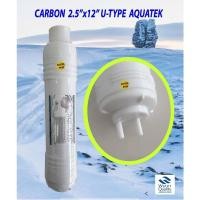 ราคา ไส้กรองน้ำ AQUATEK INLINE 2.5"x 12 นิ้ว SEDIMENT CARBON POST CARBON UF VIFILไส้กรอง U-TYPE (3354226424)