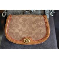 Coach 4311 Saddle Belt Bag In Signature Canvas Leather กระเป๋าสะพายข้าง