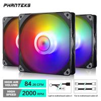 ราคา FAN Phanteks M25 PWM D-RGB, 3 Pack - 120mm 140mm Black / White รับประกันศูนย์ไทย (19680907221)