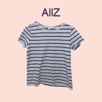 ราคา เสื้อยืดลายทางเส้น ของ AIIZ Size M (มือสอง) (20423457006)