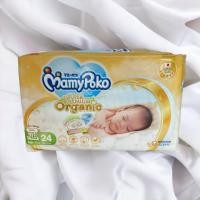 ราคา Mamy Poko Super Premium Organic ผ้าอ้อมสำเร็จรูปแบบเทป ไซส์ Small NB 1 ห่อ (24 ชิ้น) สำหรับ0-3 กิโล (22833920301)