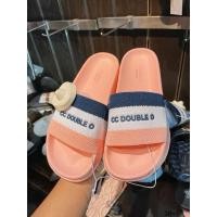 ราคา รองเท้าแตะหญิงCC-OOสีชมพู สวยๆเรียบๆ[ของแท้จากช็อป] (26305666953)