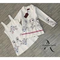 ราคา (s)เดรสสูท เดรสสั้น+เสื้อคลุมสูทสวยๆ เดรสสายเดี่ยว+เสื้อสูท งานป้าย arabella (21760579497)