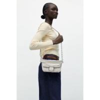 ราคา Zara กระเป๋าหนัง PU นิ่ม ขาวมุก (25028702234)