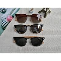 ราคา แว่นกันแดด ขาลายไม้ Polarized UV400 (2490952051)