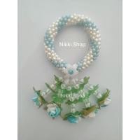 ราคา พวงมาลัยมุก พวงมาลัยไหว้พระ ของขวัญ ของชำร่วยงานเลี้ยง งานเกษียณ พวงมาลัยแขวนหน้ารถยนต์ พวงมาลัยประดิษฐ์ พวงมาลัยปลอม (25169470989)