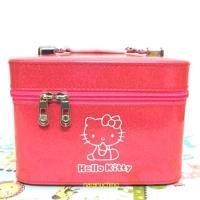 ราคา กระเป๋าเครื่องสำอางค์ลายคิตตี้ ขนาด 6” (2392431296)