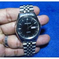 ราคา นาฬิกาข้อมือ POMAR Quartz ผู้ชาย รุ่น 1870 หน้าปัดดำ มือสอง (15354504401)