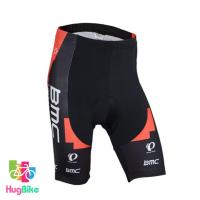ราคา กางเกงจักรยานขาสั้นทีม BMC 16 (01) สีแดงดำ (3726747855)