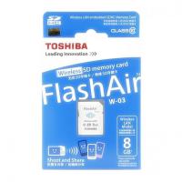 ราคา Toshiba FlashAir Wireless 8 GB Memory Card ของแท้ (1375352716)