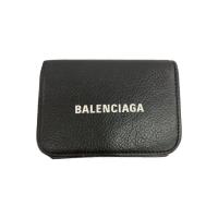 ราคา Balenciaga Bi-fold Wallet Mini 593813 สีดํา ส่งตรงจากญี่ปุ่น มือสอง (28756129404)