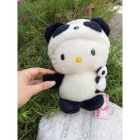 ราคา ตุ๊กตาคิตตี้แพนด้าขนเก่าป้ายห้อยมือสอง hello kitty (22846999869)