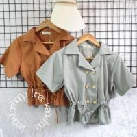 ราคา เสื้อเชิ้ตลินิน เชิ้ตลินิน เสื้อลินิน กระดุมสี่เม็ด ทรงสูท (7917722816)