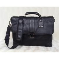 ราคา กระเป๋ามือสอง ของแท้ TUMI Beacon Hill-Cambridge Flap Briefcase กระเป๋าหนังแท้ สะพายข้าง ใส่เอกสาร (6943319319)