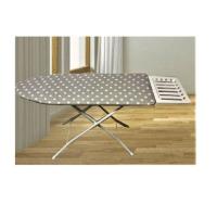 ราคา AjuShop-SAKU โต๊ะรีดผ้ายืนรีด รุ่นจัมโบ้ โครงไม้อัด ขนาด 35x123x80ซม.ปรับความสูง 6ระดับ (20916371856)