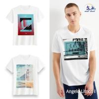 ราคา Angelo Litrico C&A เสื้อยืดคอกลม แขนสั้น สีขาวสกรีนลาย ของแท้มือหนึ่ง หมดแล้วหมดเลยนะคะ พร้อมส่ง (24354683694)