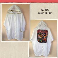 ราคา เสื้อคลุมผ้าร่มกันUV เสื้อฮูดตัวยาว (3656336341)