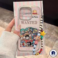 ราคา เคสนิ่มชุบใสลายวันพีชสุดน่ารัก ใช้ได้กับ iPhone XR 11 13 14 15 12 Pro Max 7Plus 13 8 15 14 Plus X XS MAX 11 14 Pro SE (25034458995)