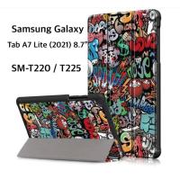 ราคา เคสฝาพับ ซัมซุง แท็ป เอ7ไลท์ /Samsung Galaxy Tab A7 Lite (2021) SM-T220 / T225 ( 8.7นิ้ว) (13744505817)