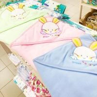 ราคา ผ้าห่อตัวเด็กแรกเกิด ขนาด 30x31นิ้ว เนื้อผ้าสำลีเนื้อหนานุ่ม ระบายอากาศดี แห้งเร็ว ATTOON Cotton Swaddle (2171255949)