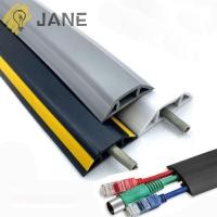 ราคา Jane Floor Cord Cover Self-Adhesive Cable คอนซีลเลอร์จัดการสาย Hider ครอบคลุมลวด Organizer สายไฟท่อ Protector (29556082475)