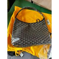 ราคา Goyard Bohème Hobo Bag In Goyardine Canvas And Chevroches Calfskin Black (24471994762)