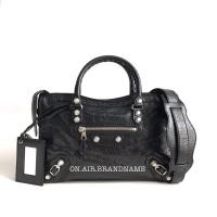 ราคา New balenciaga g12 city small ดำหมุดเงิน หายากนะคะ (11168527838)