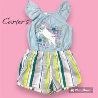 ราคา ชุดสุดท้าย‼️ ชุดเซ็ทเด็กหญิงลายม้ายูนิคอร์น 3-5 ขวบ แบรนด์ Carter’s (20494952042)