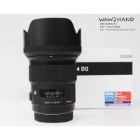 ราคา Sigma 50 F1.4 DG Art (Canon) อดีตประกันร้าน สภาพสวยงาม (17502956469)