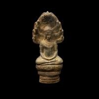 ราคา พระนาคปรกสุโขทัย เนื้อโลหะทองเหลืองเก่าโบราณ หน้าตัก9นิ้ว (11025717155)