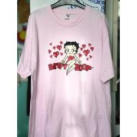 ราคา เสื้อยืดมือสองลายการ์ตูน betty boop ป้าย AAA (25982905988)