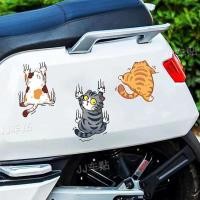 ราคา สติกเกอร์ ลายการ์ตูนแมว กันน้ํา สําหรับตกแต่งรถยนต์ รถจักรยานยนต์ (22637500841)