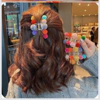 ราคา กิ๊บหนีบผมปอมปอมหลากสี (9453612944)