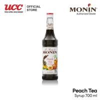 ราคา MONIN Peach Tea Syrup น้ำเชื่อมกลิ่นชาพีช 700ml. (29107358990)