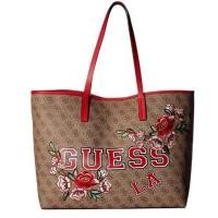 ราคา กระเป๋า GUESS Vikky Large Tote Logo Floral ของแท้ พร้อมส่ง (1937458367)