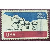 ราคา แสตมป์เก่าต่างประเทศ USA AIR MAIL มีจำนวน 1 ดวง ใช้งานแล้ว (10557138182)